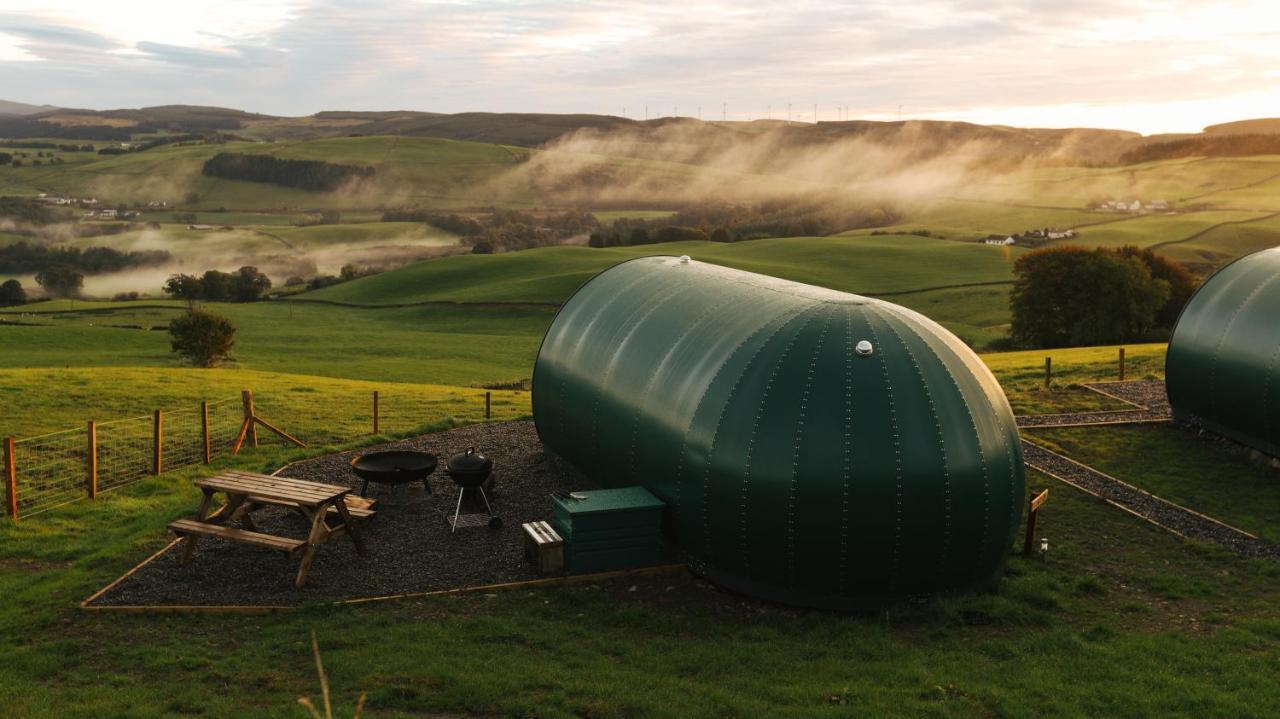 Further Space At Hillhead Farm Luxury Glamping Pods, Dumfries, Scotland Buitenkant foto