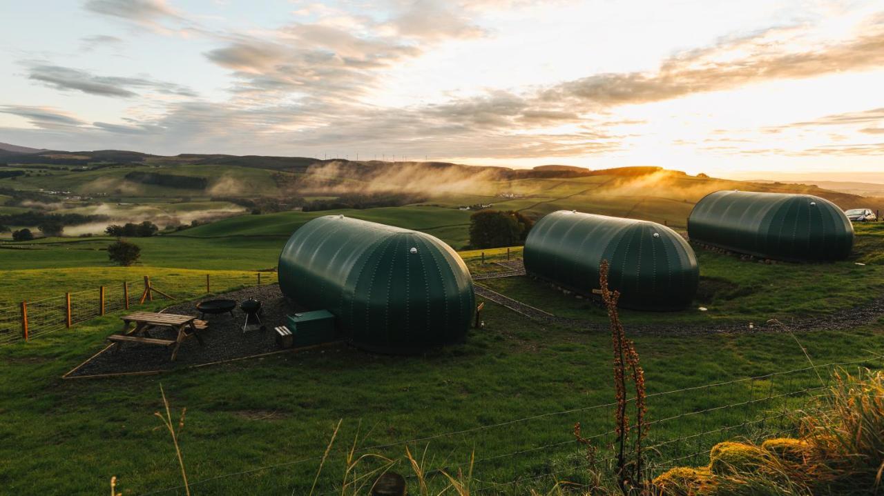Further Space At Hillhead Farm Luxury Glamping Pods, Dumfries, Scotland Buitenkant foto