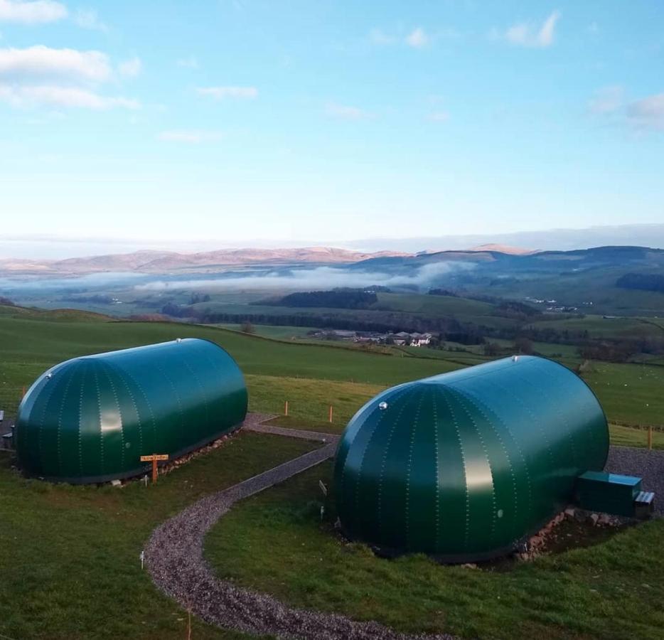 Further Space At Hillhead Farm Luxury Glamping Pods, Dumfries, Scotland Buitenkant foto