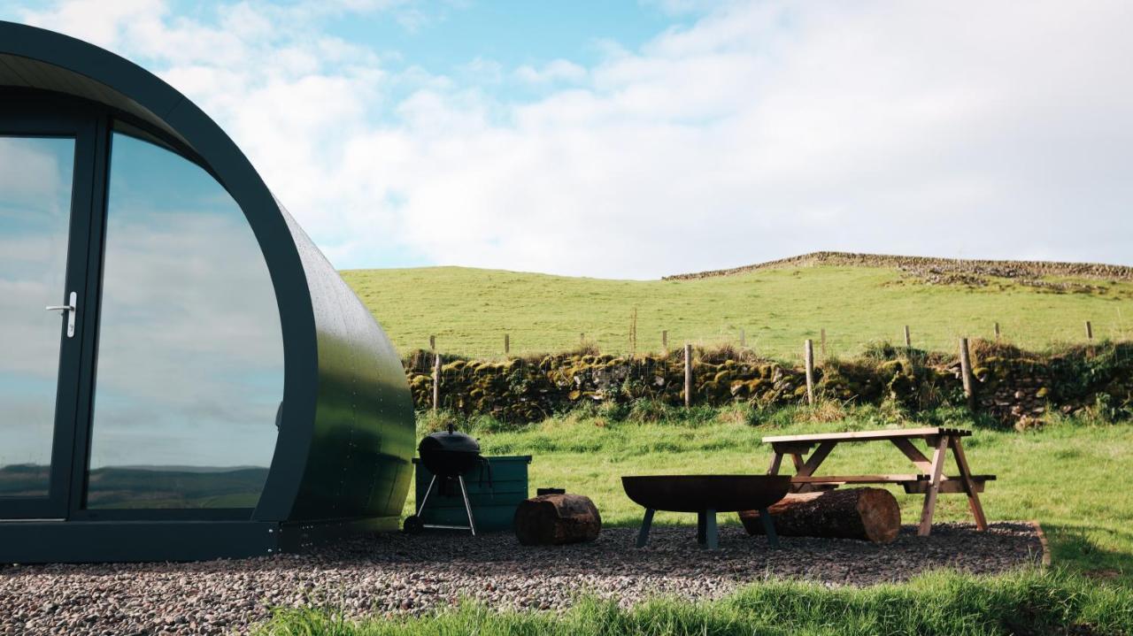 Further Space At Hillhead Farm Luxury Glamping Pods, Dumfries, Scotland Buitenkant foto