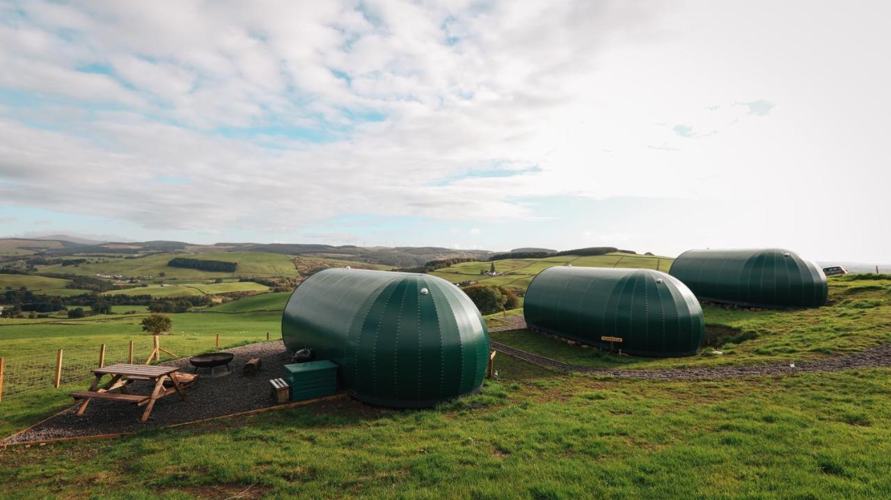 Further Space At Hillhead Farm Luxury Glamping Pods, Dumfries, Scotland Buitenkant foto
